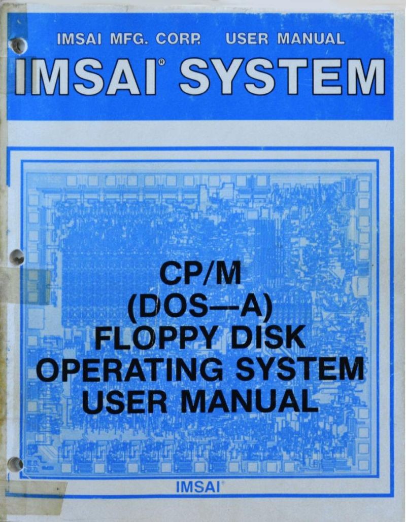 Cp/m Operating System